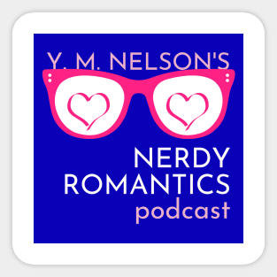 Nerdy Romantics Podcast - Nerdy logo Sticker